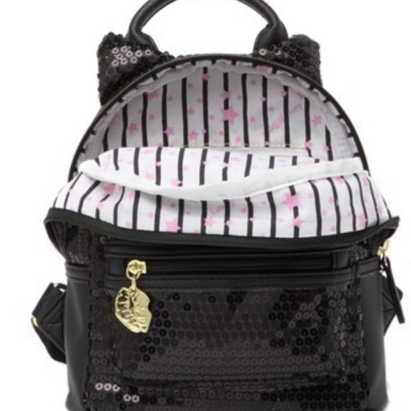 🍒Betsey Johnson Kitty Sequin Mini Backpack - Picture 6 of 6